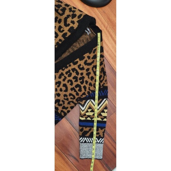 Anthropologie Marseille Leopard Cardigan Size XS - Picture 6 of 13
